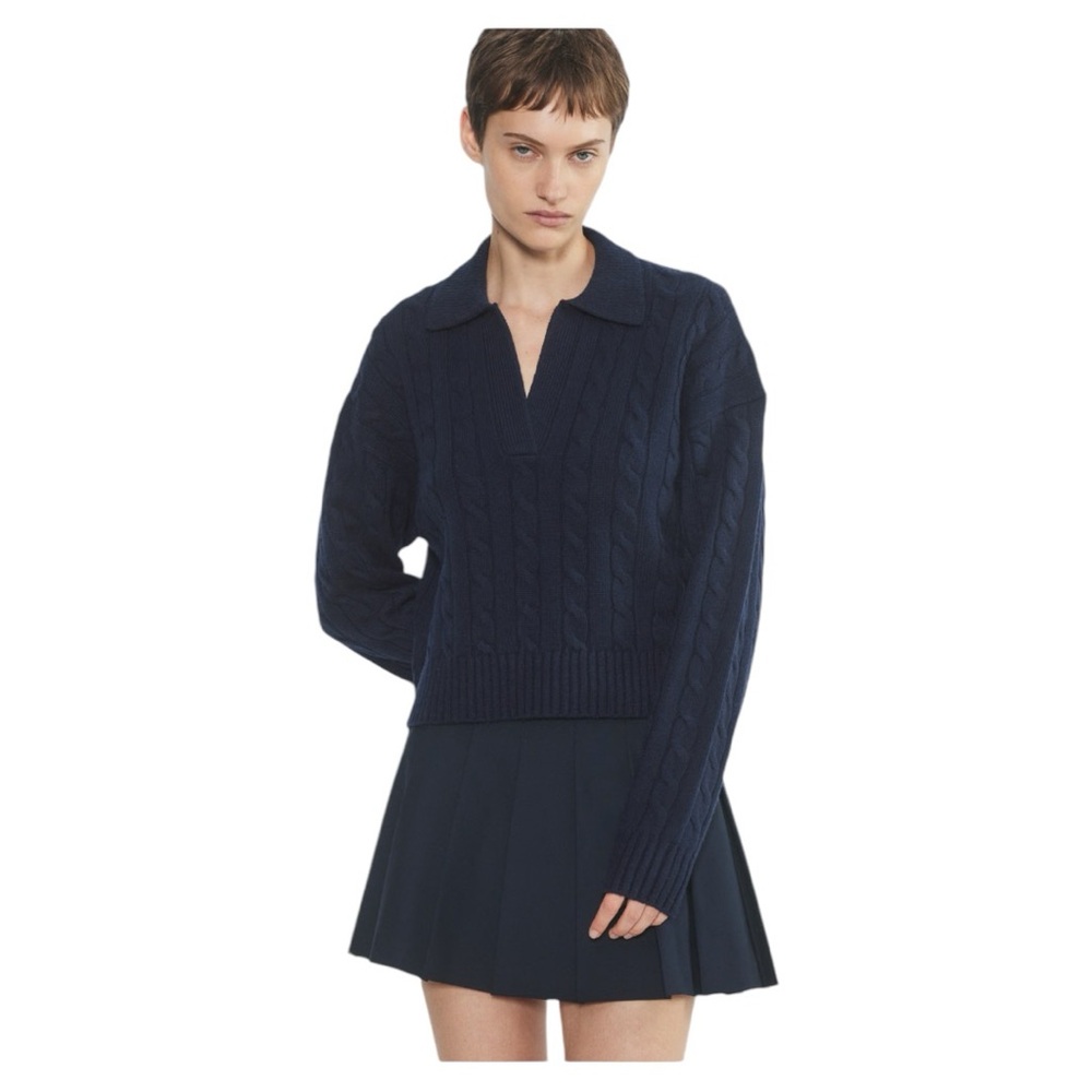Sunday Best Lottie Sweater Size S Blue - Picture 1 of 9